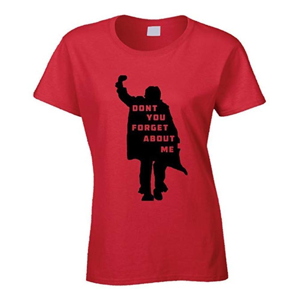 Breakfast Club Never Forget Red Junior Womens T-Shirt - Picture 1 of 4